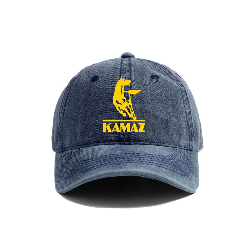 Kamaz Baseball Cap Summer Distressed Dad Hats Unisex Outdoor Adjustable Caps For Women Unisex MZ026