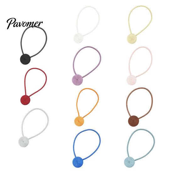 Magnetic Curtain Tiebacks Tiebacks, Modern Rope Tie Backs, Easy To Use Clips Decorative Drapes Holdbacks for Home Indoor Bedroom Office Strong Magnet