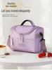 Large Capacity Insulated Lunch Bag - Portable, Thickened, and Crossbody for Office Workers and Kids