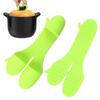 Oven Mitts Silicone Anti-heat Gloves for Microwave Ovens Heat-resistant Gloves for Baking Ovens Thickened and Heat-resistant