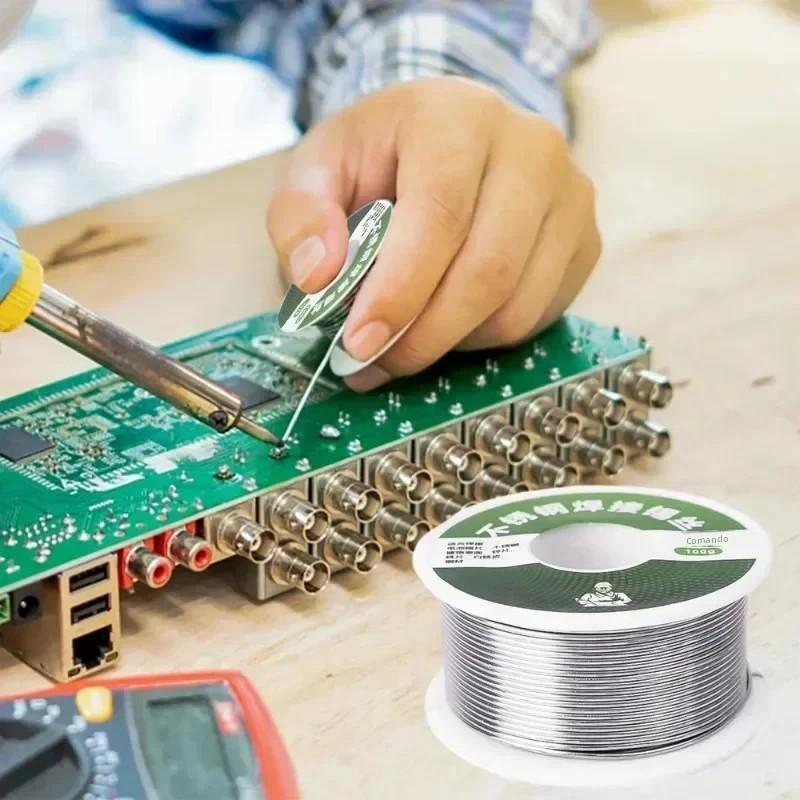 20/50/100g Electronic Soldering Wire Solder Wires Rosin Core Tin Multipurpose Welding Wire Flux Iron Wire Reel Household Tool