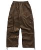 CPGN STUDIO Corduroy Wide Overcargo Pants Dark Brown