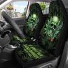 Car Seat Cover Creative Wolf Head Pattern Printed Logo From One Universal Front Seat Cushion