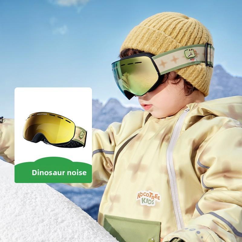 

Детские горнолыжные очки Защита глаз Мальчики и девочки Антизапотевающие Ветрозащитные Снежные Альпинистские Сферические Широкий обзор Анти-ультрафиолет