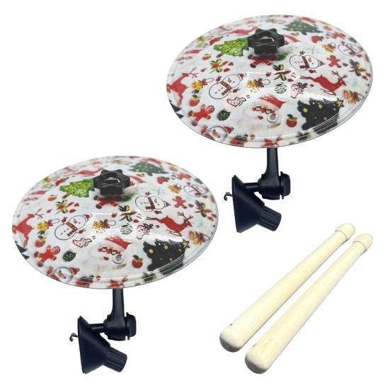 1/2 шт. Міні-тарілка для автомобіля, вентиляційний отвір, символ на автомобільній панелі приладів, барабанна тарілка креш з барабанними паличками, музичний інструмент, подарунок для меломанів, барабанщиків