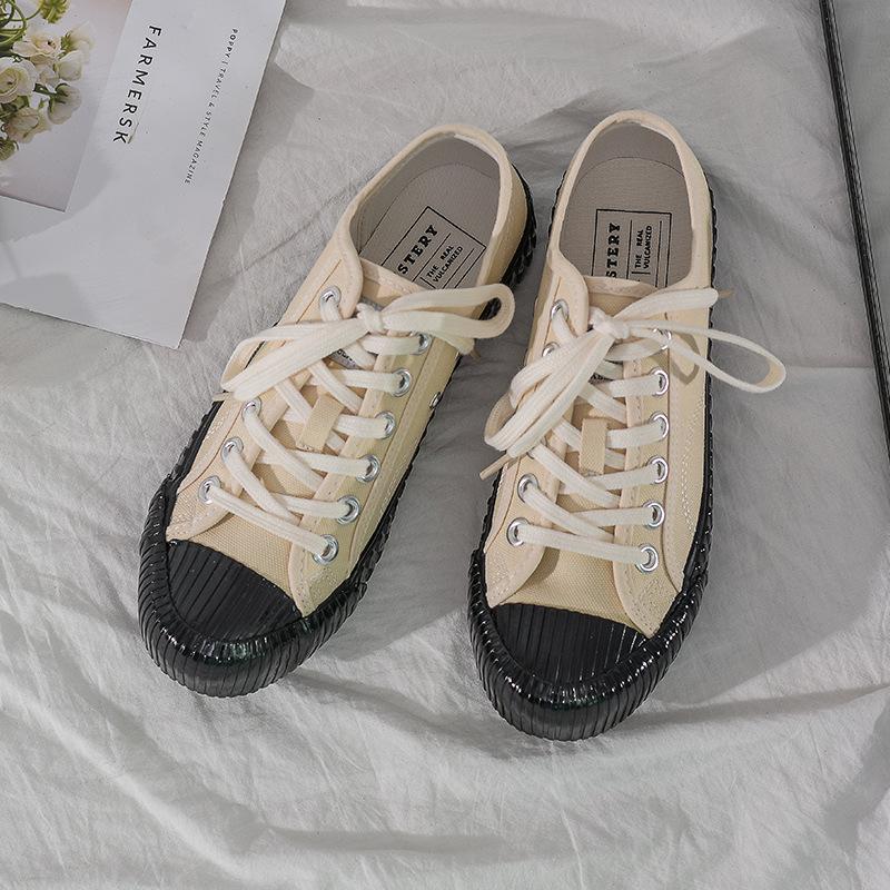 Casual shoes canvas shoes women's board shoes new little white shoes women 8655