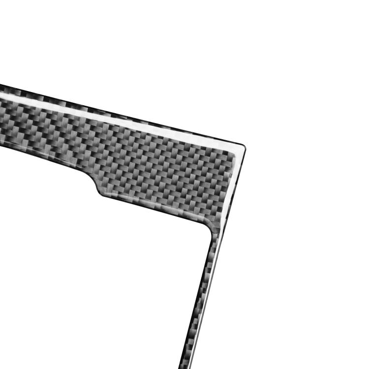 Car Carbon Fiber Central Control Gear Panel Decorative Sticker for Mazda 3 Axela 2020, Right Drive