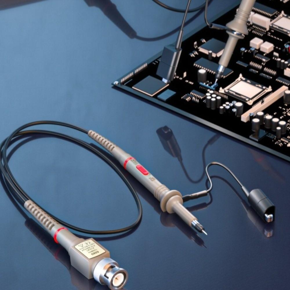 1/2pcs 100MHz BNC Oscilloscope Probe P6100 Test Probes Oscilloscope Measurement