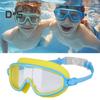 Okulary do pływania z zestawem słuchawek dousznych, regulowana konstrukcja, wodoodporne, przezroczyste, przeciwmgielne, okulary do pływania dla dzieci