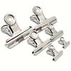 18pcs Large Clips, 2.4 Inches White Clips, Suitable for Organizing Office Documents And School Financial Receipts
