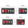 12V LED Racing Ignition Switch & Engine Start Panel