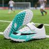 Sapatos de futebol infantil masculino e feminino sapatos esportivos de futebol unhas quebradas alunos do ensino fundamental sapatos de treino para jogo de futebol indoor