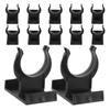 12 Sets Kitchen Cabinet Toe Kicks Furniture Leg Plinth Clips Buckle Skirting Board Trims Bracket Cabinet Leveler Kick Clips Leg