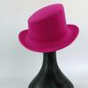 Taille Extra Large Chapeau Derby Haut Gentleman Chapeau Fedora Chapeau Haut de Forme Biseauté Coloré Chapeau Président en Feutre pour Hommes et Femmes