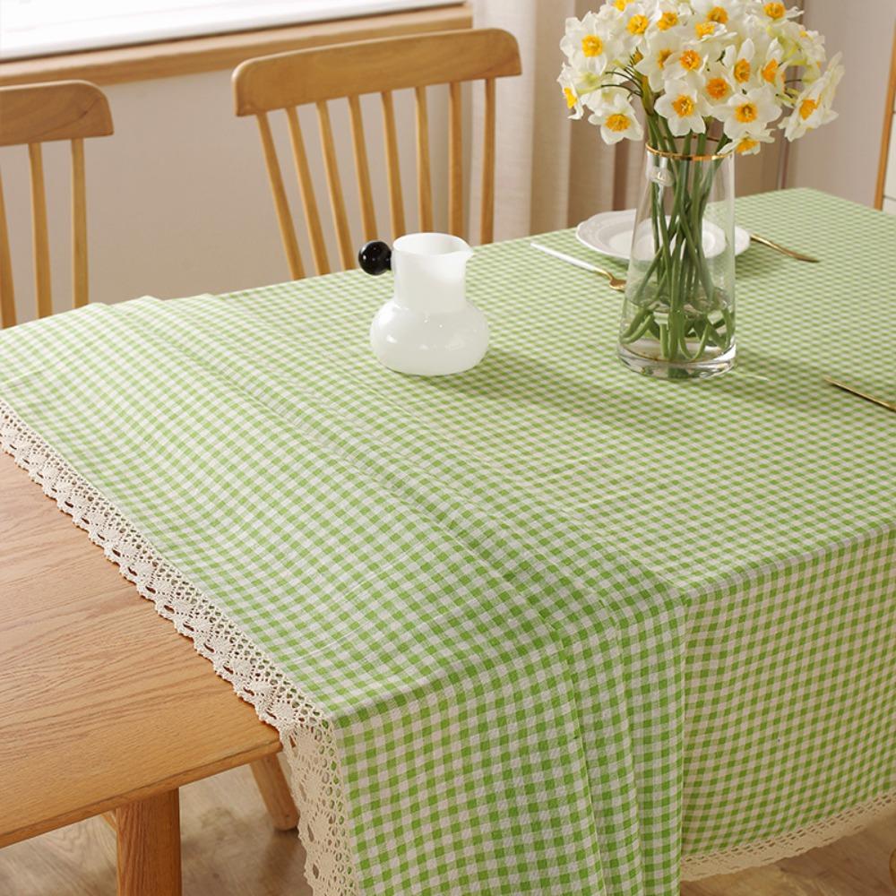 Dustproof Dining Table Cloth Washable Stain Resistant Tea Table Tablecloth Oil Resistant Soft Nordic Table Cloth Student Desk