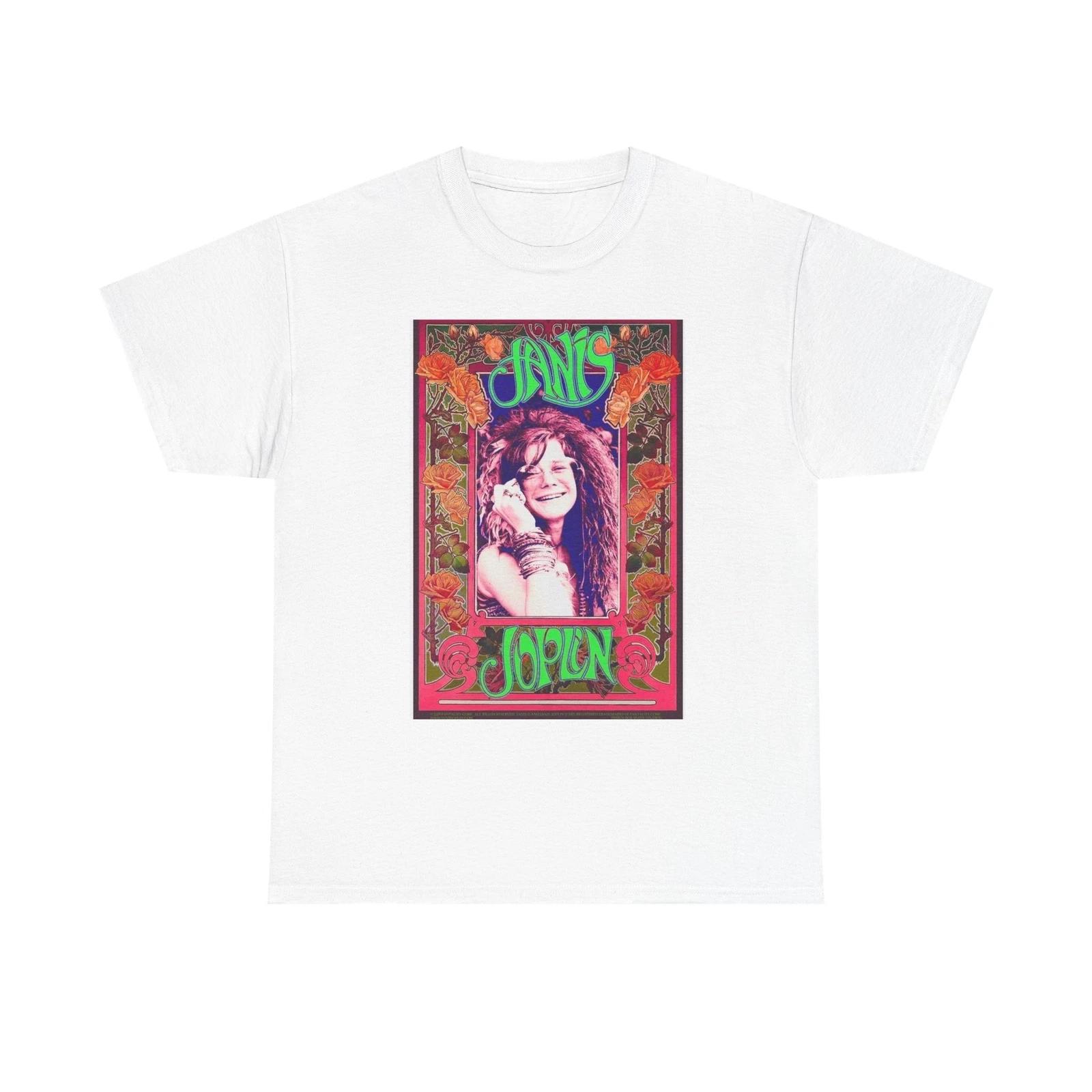 Men s and Women s T-shirts Janis Joplin Retro XL