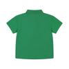 Kangol Kids Coolmax Pique Collar T shirT Green Sb 0002