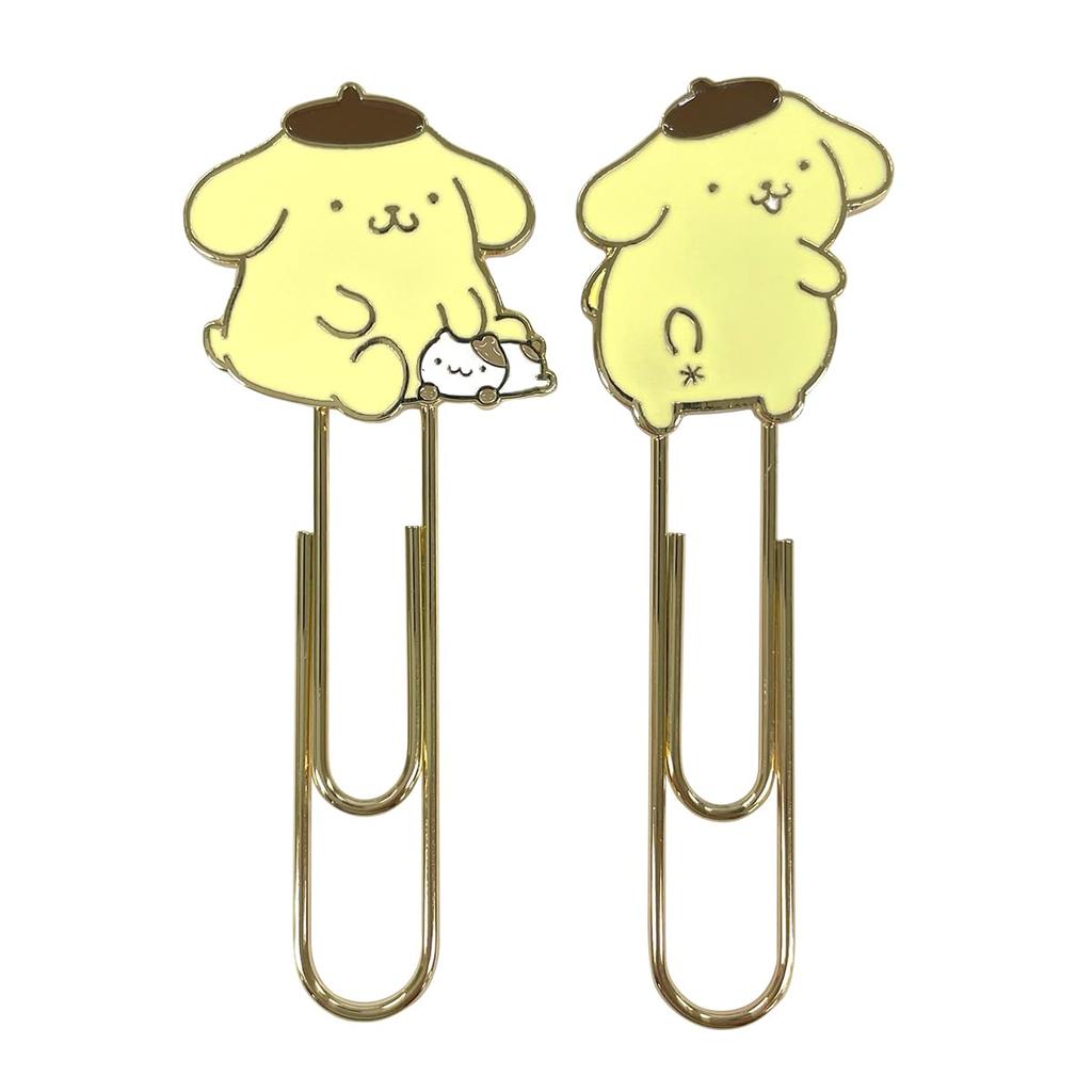 Sanrio Figurer Metallklemmer Sett (Pompompurin)
