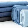 70x45CM Vintage Baumwolle Blaue Denim Stoff Leicht Dünn Weicher Stoff Für DIY Puppen Kleidung Jeans Kleid Tasche Mütze Schürze Bastelmaterial