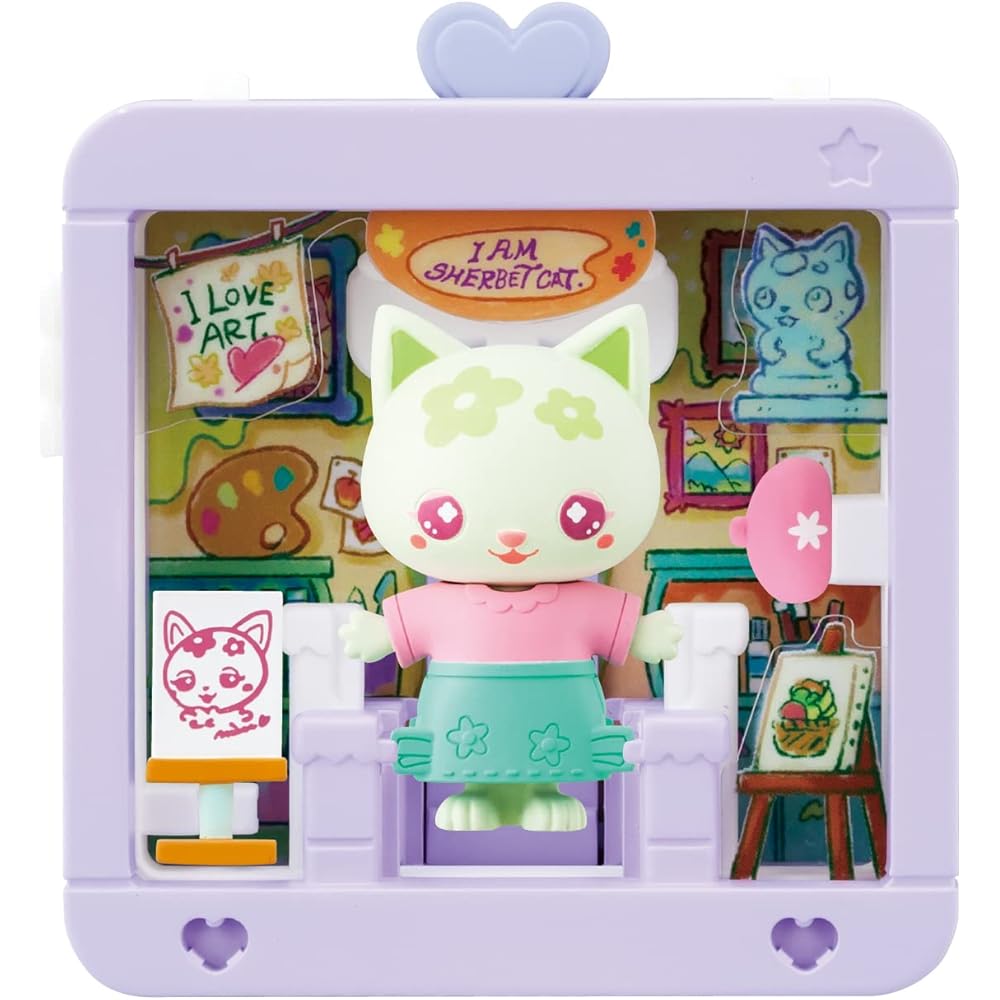 MegaHouse Snap Friends Sherbet Cat Fancy Atelier Plush Toy