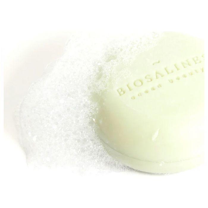 Savon - BIOSALINES - Savon Surgras À La Spiruline - 70g - Vegan - Hydratation Naturelle