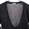 MIUMIU Made In Italy Long Sleeve Cashmere Blend Cardigan 40 Black Knit Women Used