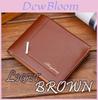 Men Pockets Money Credit Id Cards Holder Purse Synthetic Leather Wallet Photos Cash Holder