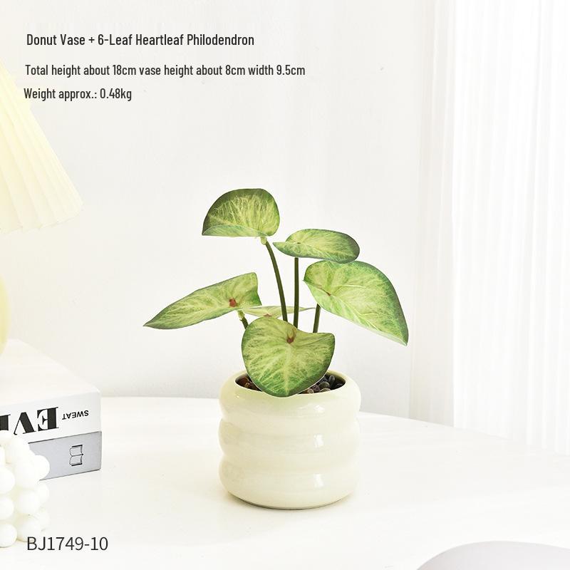 Artificial Flower Arrangement for Home or Office Décor: Living Room, Bedroom, Dining Table & Bonsai-Inspired