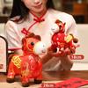 Blessing Horse Plush Toy Chinese Style Stuffed Horse Doll Good Luck