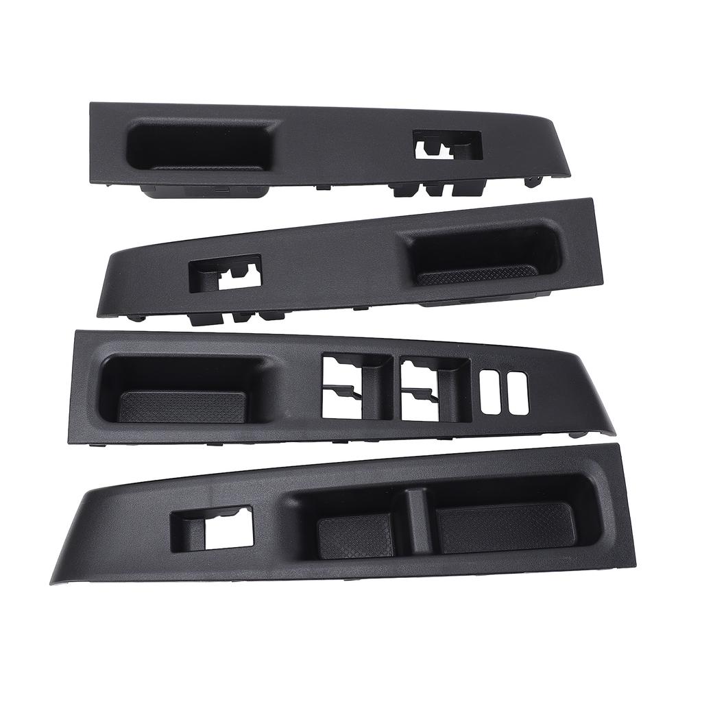 4PCS Front Armrest Upper Panel 74272 52220 C0 Right Hand Drive Window Lift Switch Cover Panel for Vitz 2010 to 2014