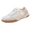 Scarpe bianche con plateau da donna scarpe per l'allenamento morale 2025 nuove scarpe estive celebrità di Internet versatili super popolari scarpe Forrest Gump scarpe da ginnastica casual