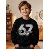 6 7 Meme Kids Sweatshirts Funny Digital Graphic Hoodie Casual Long Sleeve Top Loose Comfortable Streetwear Fashion Boys Clothes