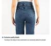 Stretch Straight-Leg Maternity Jeans - Wide-Leg, High-Quality for Spring, Autumn, Winter