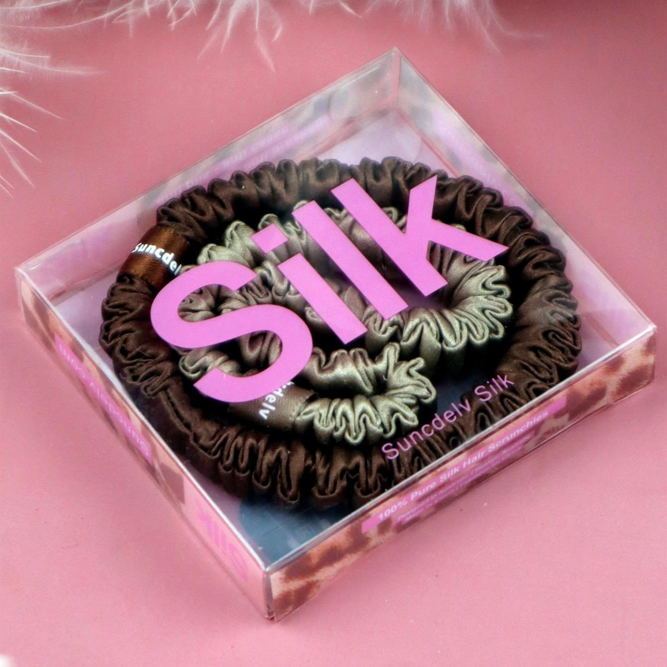 

2 шт. 100% шелковые резинки для волос для женщин и девочек, высококачественные резинки для волос, шелковые повязки, подходящие для Дня святого Валентина, 22Momme, шелковые аксессуары для волос