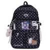 Schoolbag new Japanese ins storm point schoolbag female Mori small fresh and cute primary and secondary school students 1st-1st grade backpack