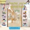 2025 Graduation Decorative Paper Door Hanger for School Kindergarten Classroom