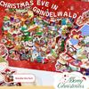 Christmas Eve 3D Landscape Stickers Extra Large Size with Tweezers Story Scene Sticker Grindelwald‘s Xmas Miniature Sticker Book