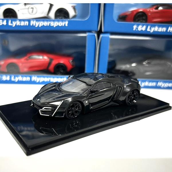 SCA Smallcarart 1:43 Lykan Hypersport Alloy Car Diecasts & Toy Vehicles Car Model Miniature Scale Model Car For Children чёрный