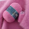 Mink Cashmere Yarn Balls, Medium Thickness, Long Hair, for Hand and Machine Knitting - DIY Yarn