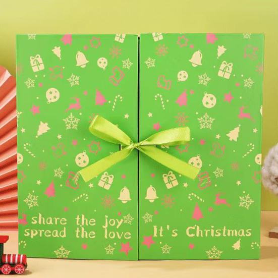 DIY Christmas Advent Calendar To Fill Empty Gift Box Set 24 Days of Surprise Countdown Calendar for Kids Family Friends