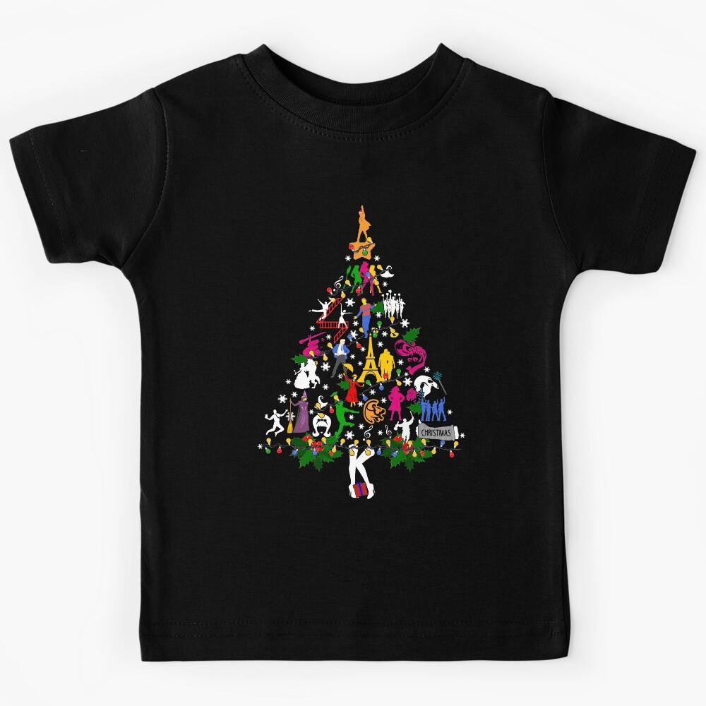 Ugly Broadway Christmas Tree Kids T-Shirt 120