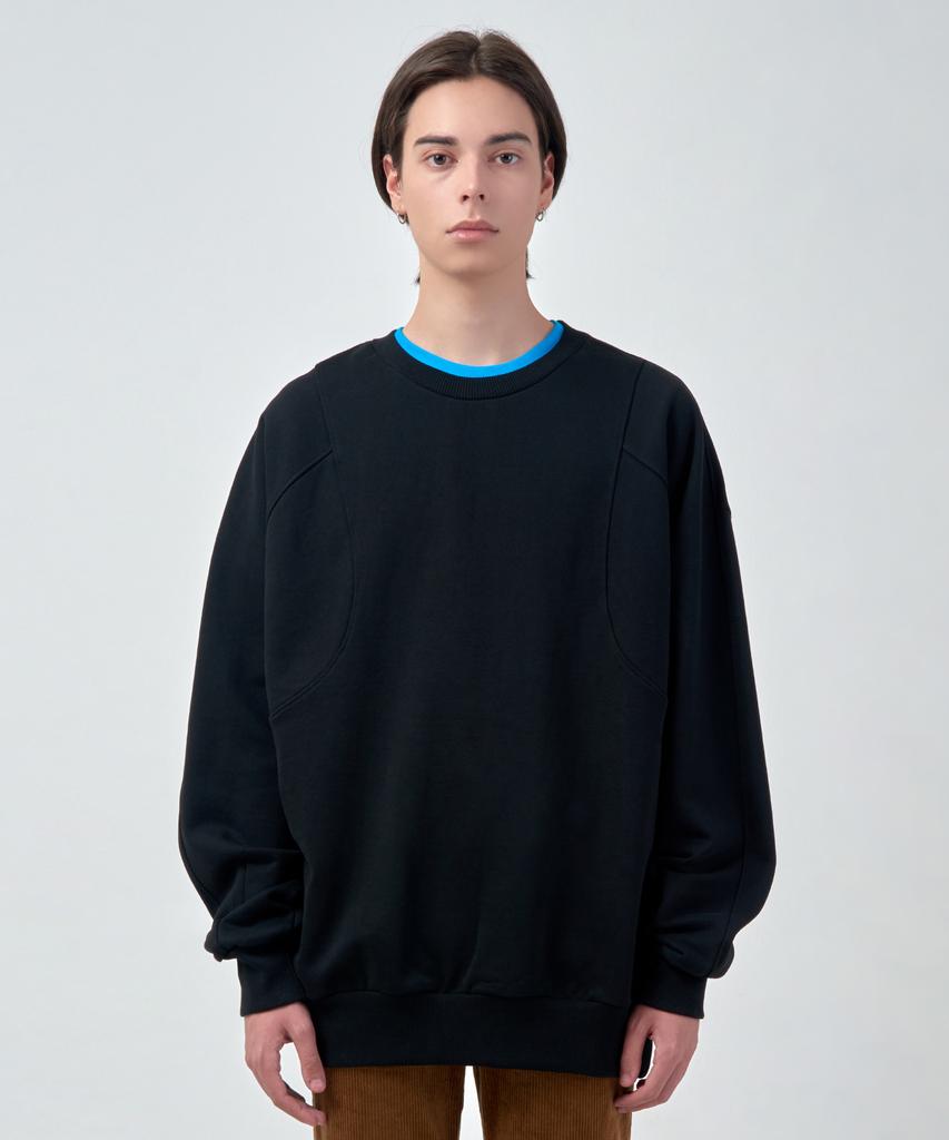SSQR Unisex Embroidered Sweatshirt Zoc_02_Black_Large