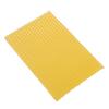 20Pcs Beeswax Candle Sheets Soft Cuttable DIY Candle Making Beeswax Sheets Foundation for Beehive Frame Beekeeping
