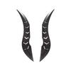 Dragon Horn Carbon Fiber Car Roof Ornament Spoiler Fin for Various Models