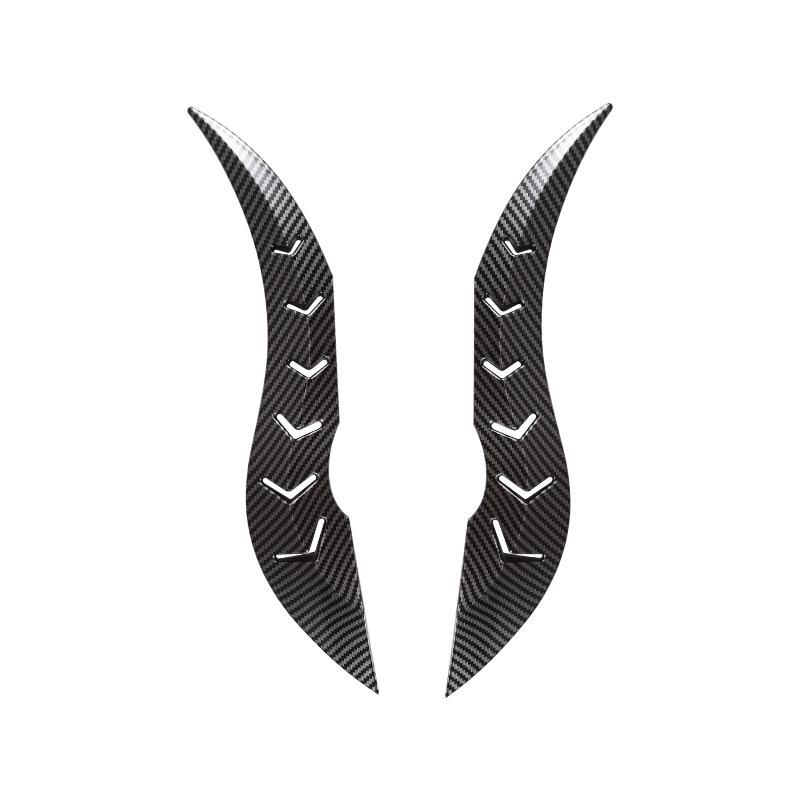 Dragon Horn Carbon Fiber Car Roof Ornament Spoiler Fin for Various Models