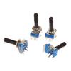 2 Piece RK12 Type Double B20K B50K Electronic Organ Speaker Audio Volume Adjustment Potentiometer 6 Pin