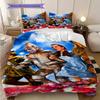 Fantasy Magic Adventure Three-piece set (1 * duvet cover + 2 * pillowcase, without core) 2D Flat Bedding set Christmas birthday gift