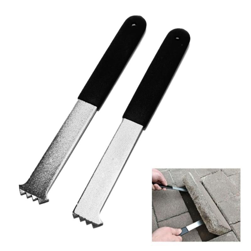 2Pcs Multiple Surfaces Pavers Extraction Set Nonslip Pavers Puller  for Efficient Brick and Stone Demolitions in Garden