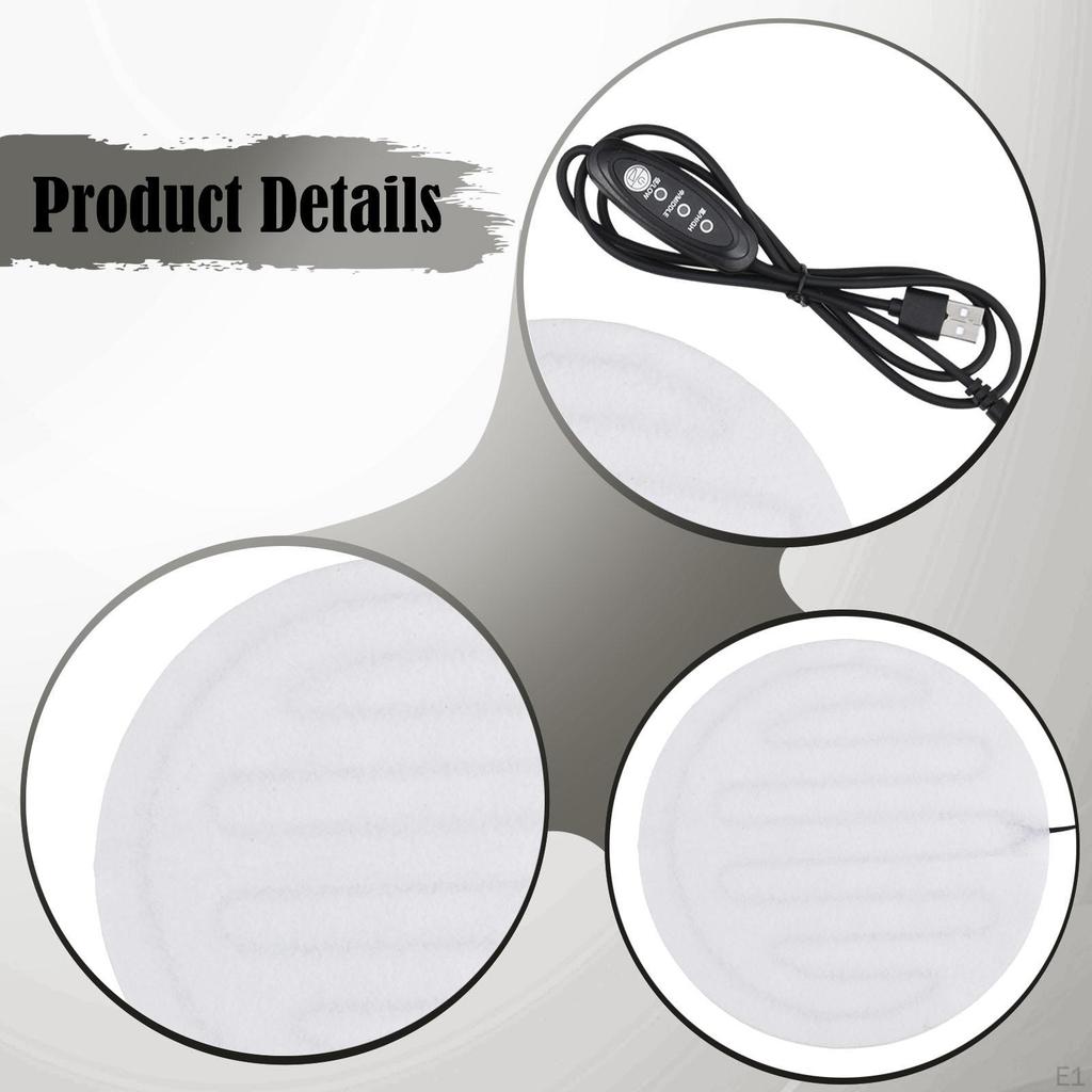 Pet Heating Pad Cushion Cat Dog Blanket Portable Warmer Heated Mat for Cats Kitten