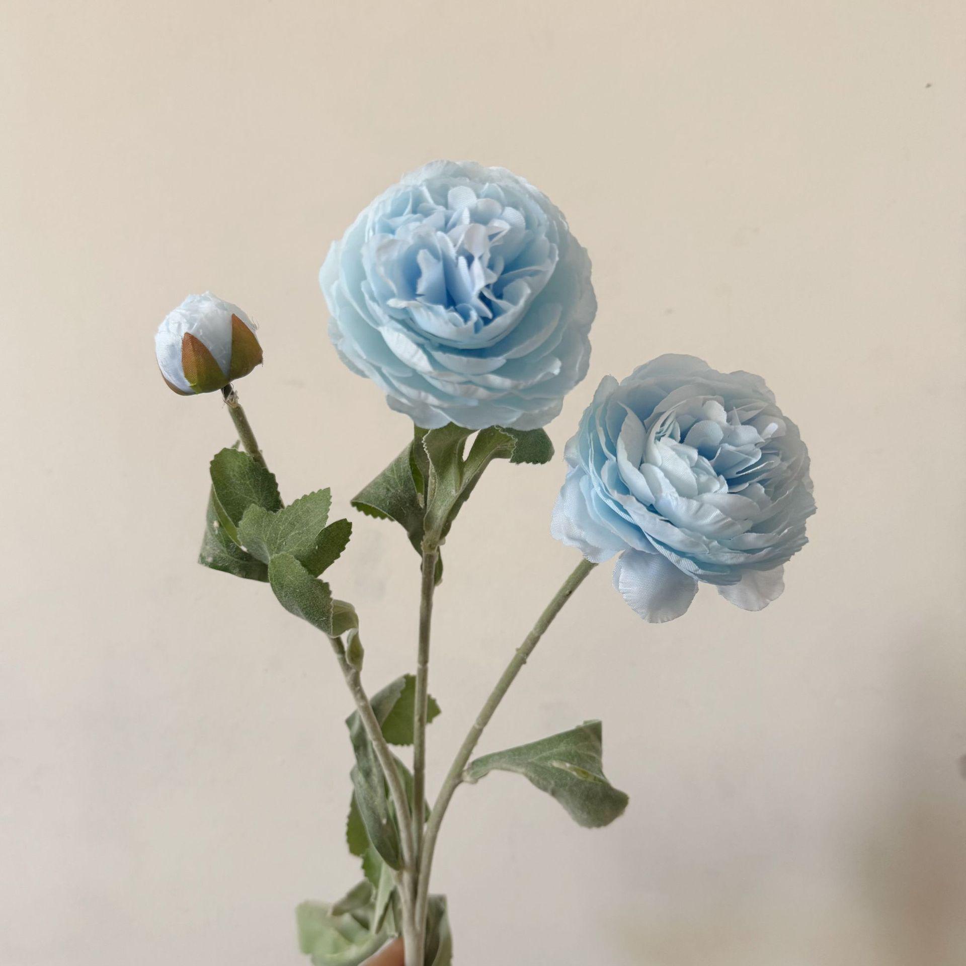 

Скандинавский минимализм Ранункулюс Искусственный цветок Украшение для домашнего декора